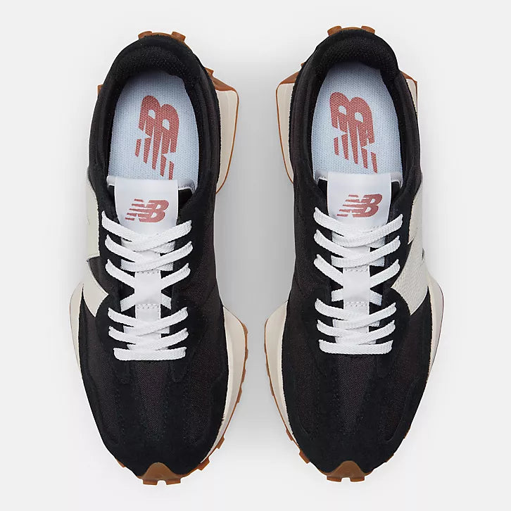 327 - Black with White