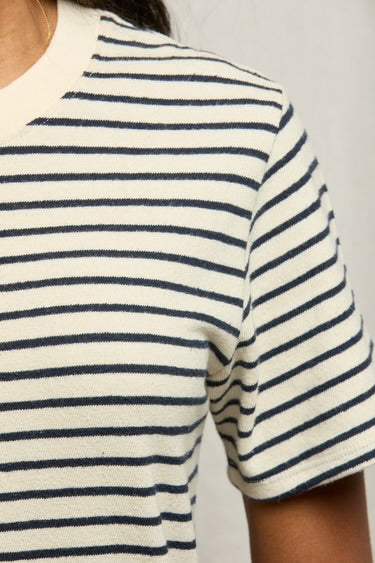 Rhett Dress - Navy / Natural