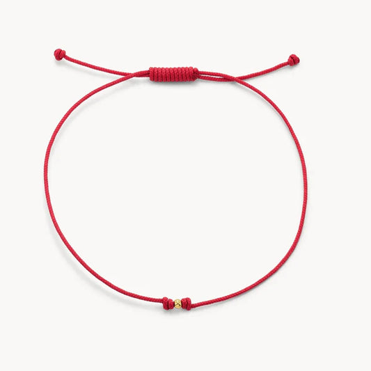 The One Cord Bracelet - Red