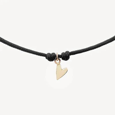 The Deep Love Contemplation Cord Bracelet - Black