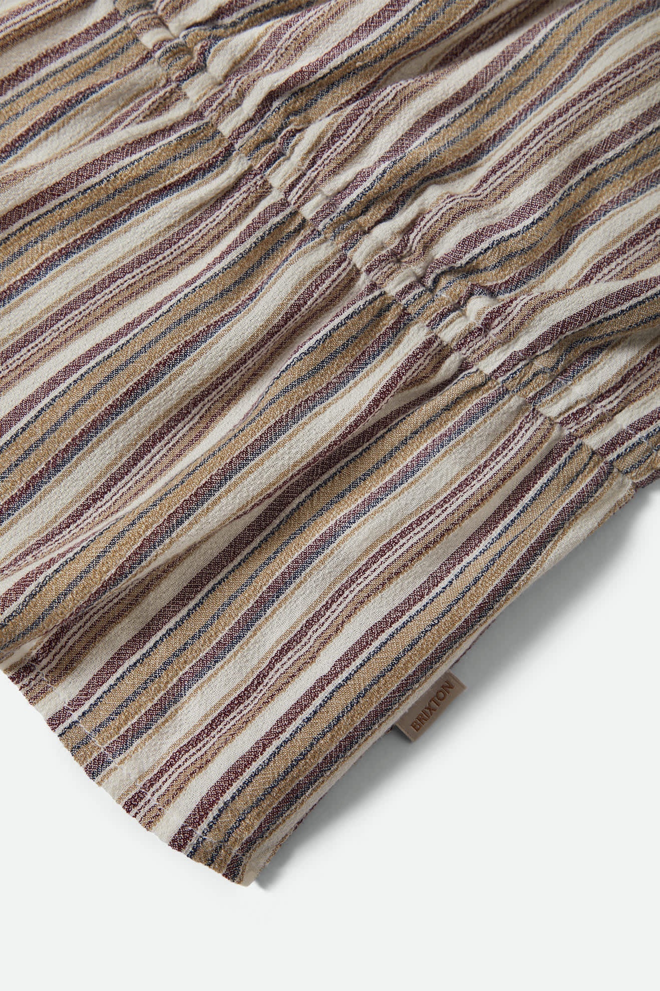 Abigail Tie Top - Robust Red Stripe
