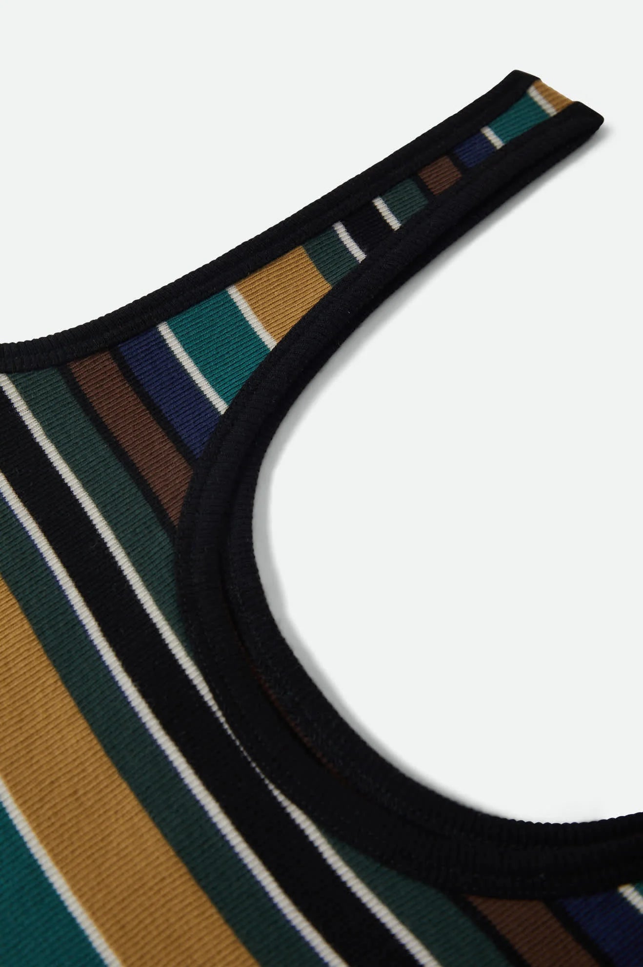 Ringer Tank - Multi Retro Stripe