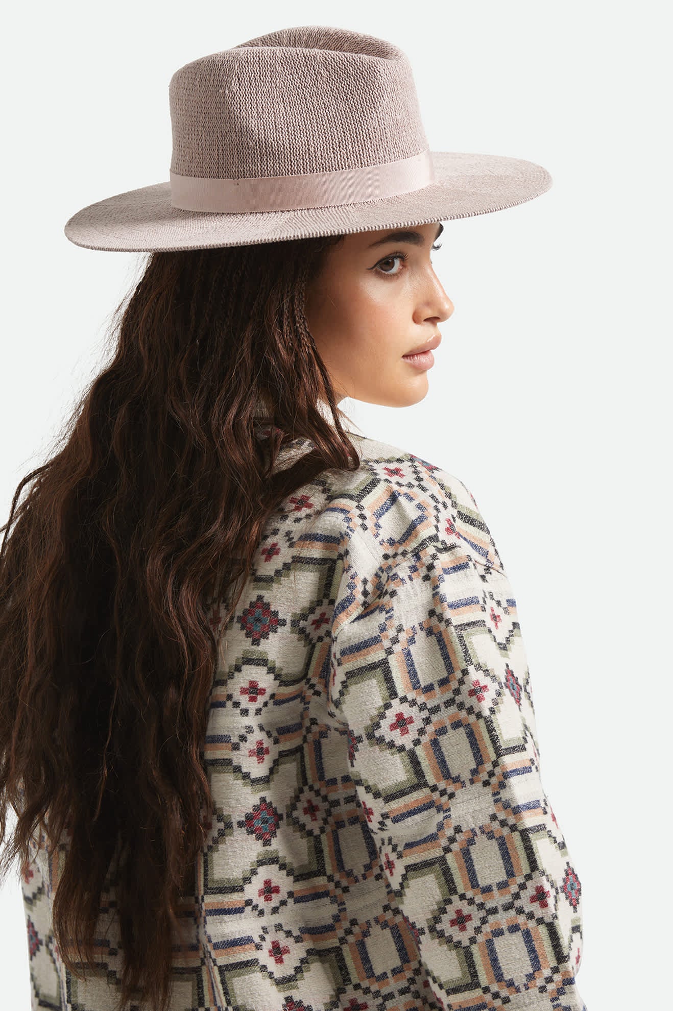 Lyons Packable Hat - Chalk Pink