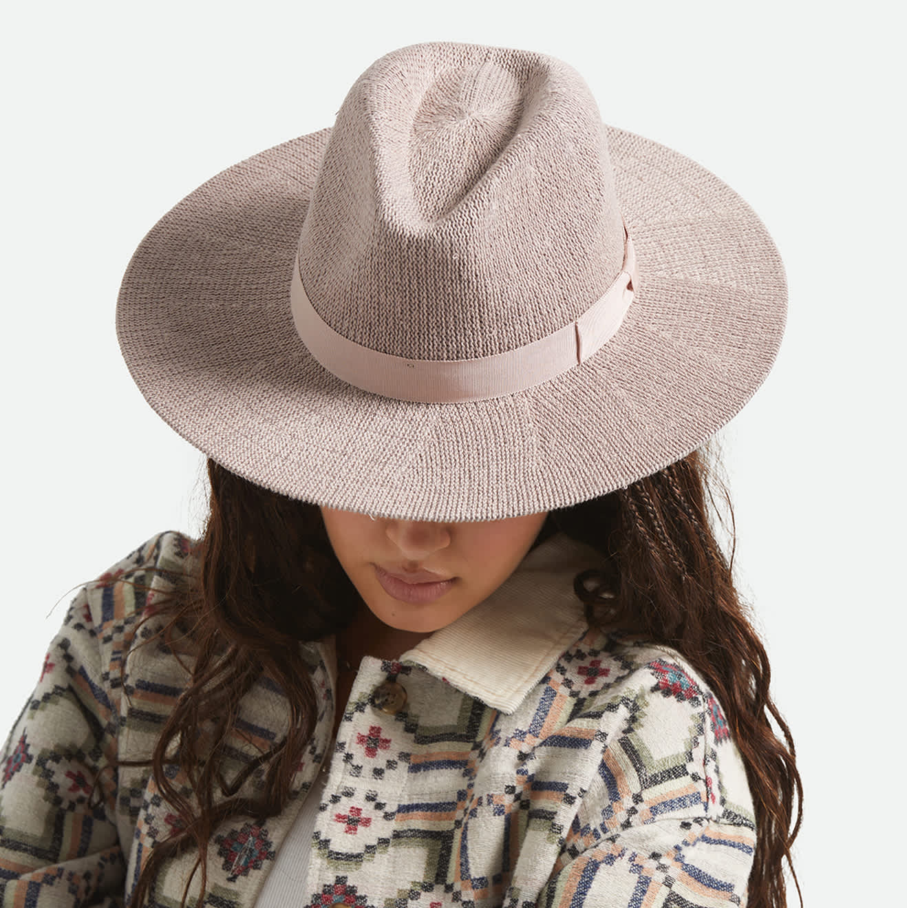 Lyons Packable Hat - Chalk Pink