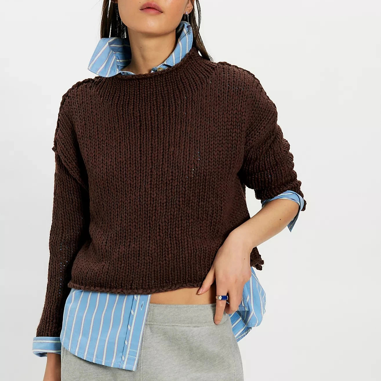 Opal Sweater - Chicory Coffee