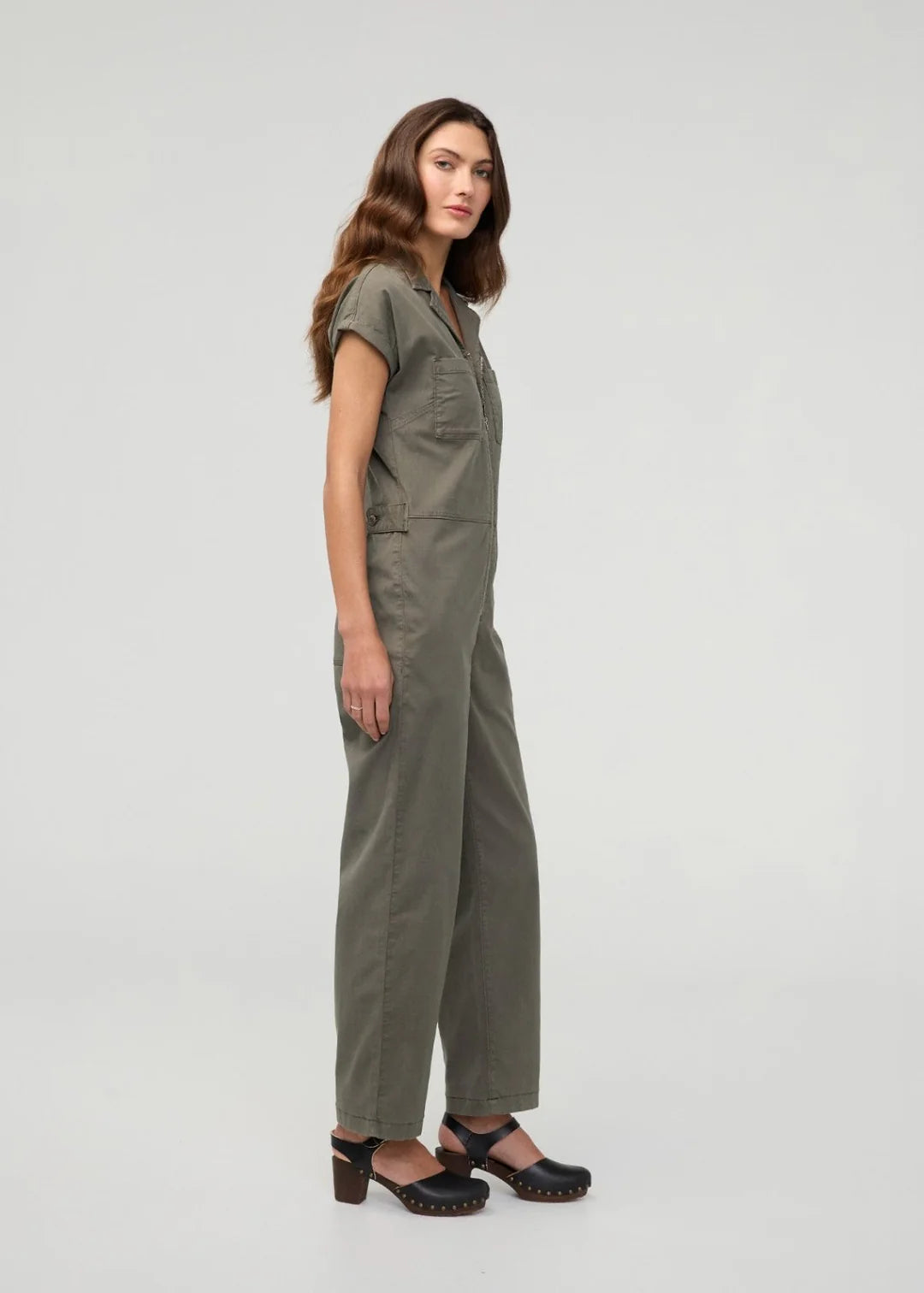 Live Lite Boiler Suit - Thyme