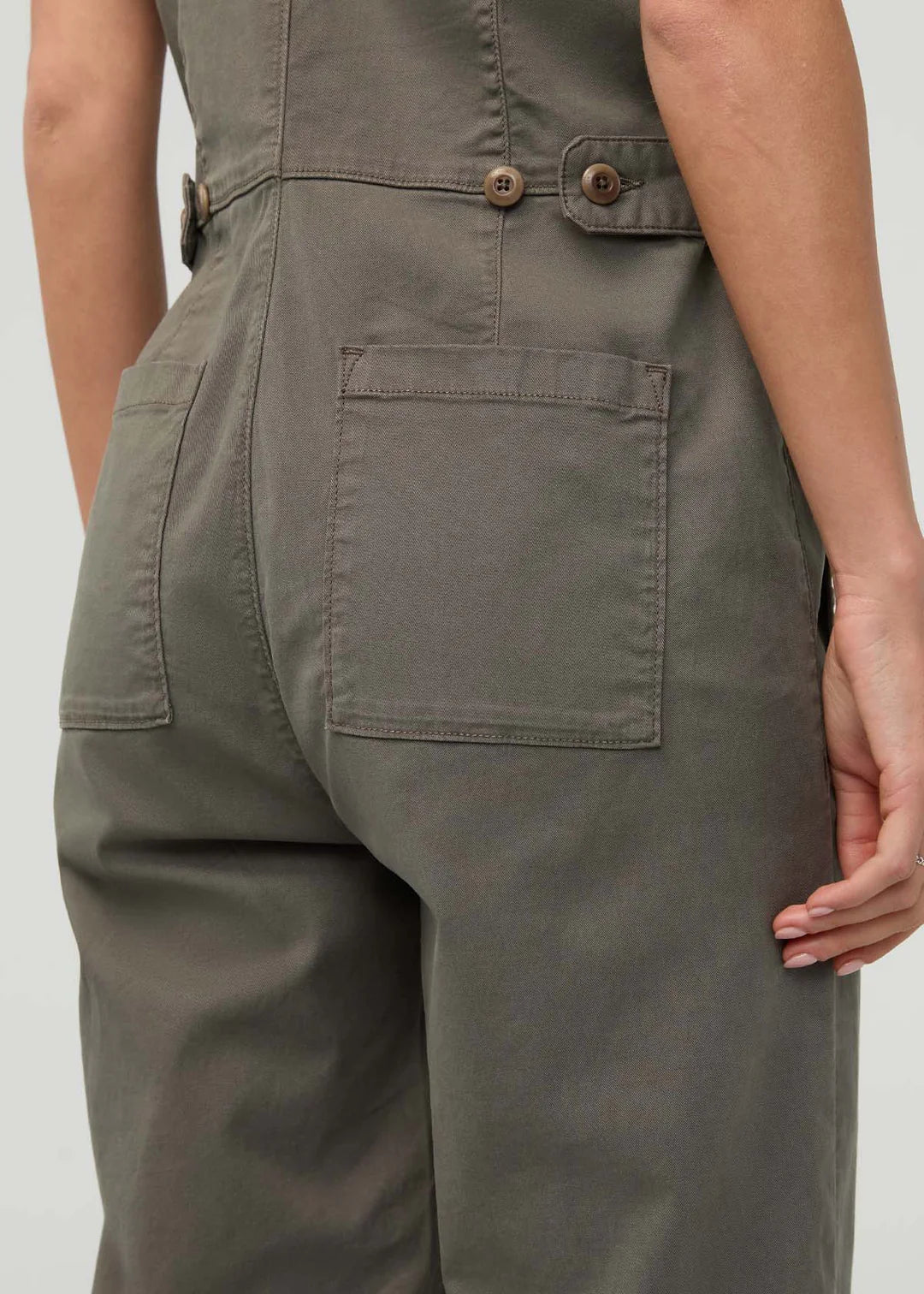 Live Lite Boiler Suit - Thyme