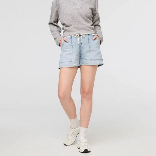Performance Denim Harbour Short - Coastal