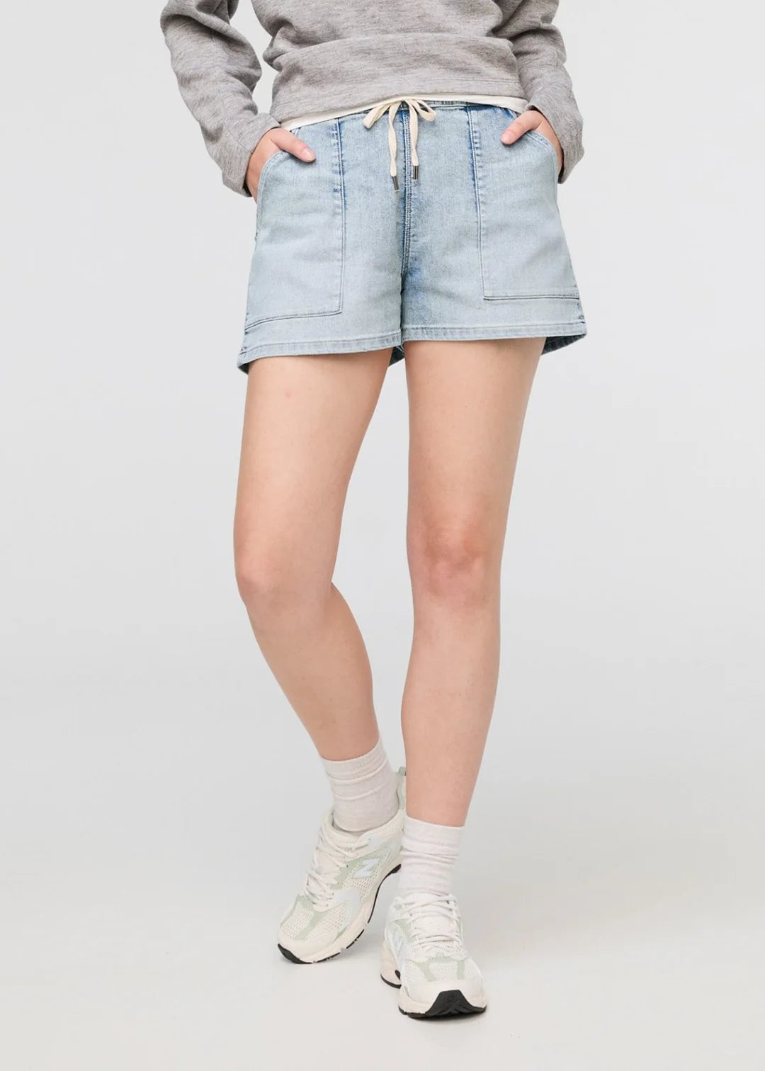 Performance Denim Harbour Short - Coastal