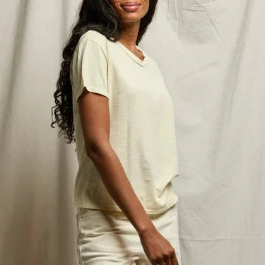 Harley Tee - Custard