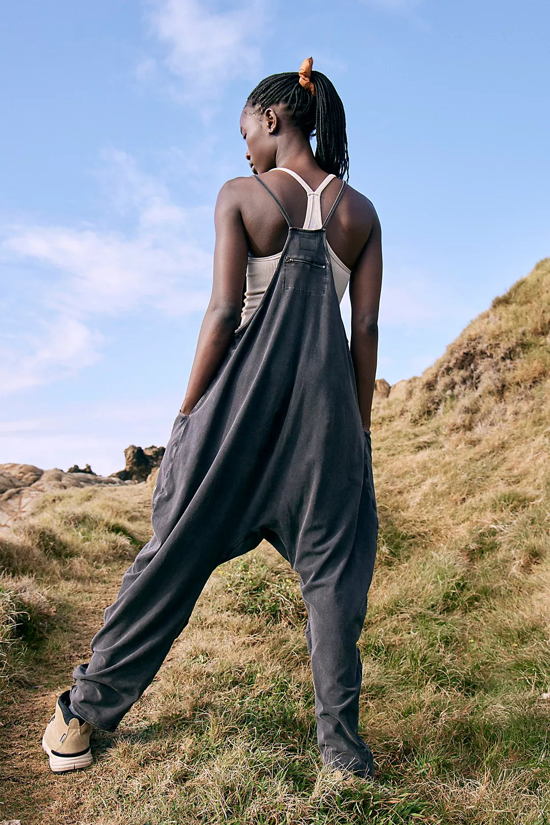Hot Shot Onesie - Washed Black
