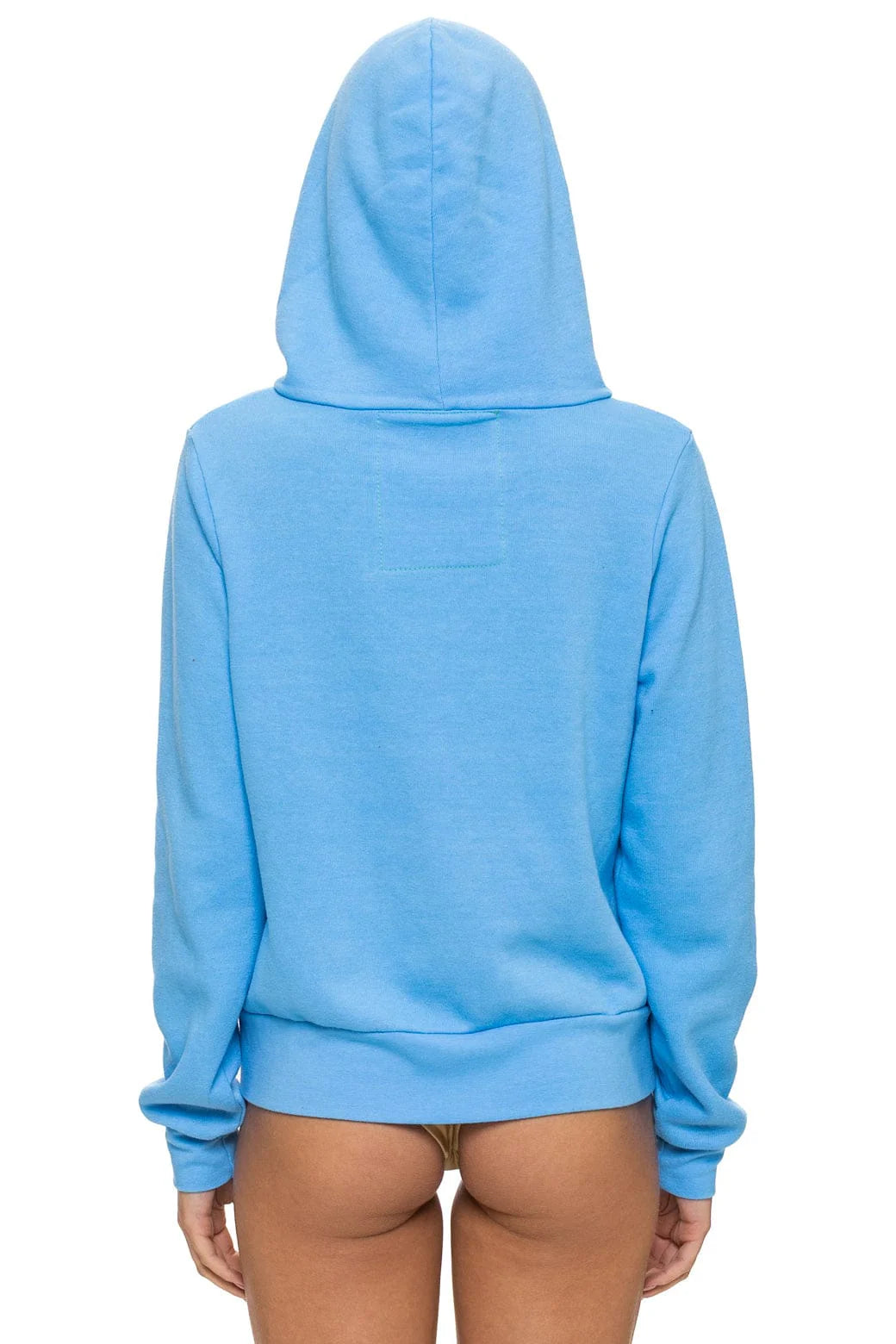 Mountain Stitch Chevron Zip - Sky