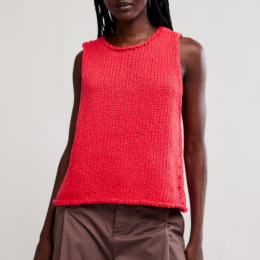 Opal Knit Tank - Sour Sweet