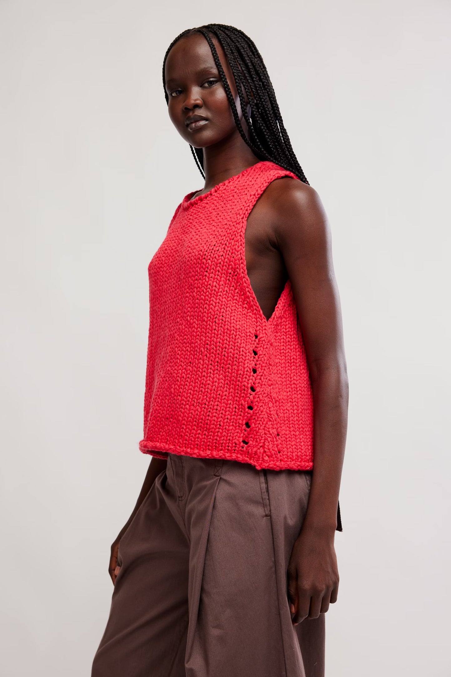 Opal Knit Tank - Sour Sweet