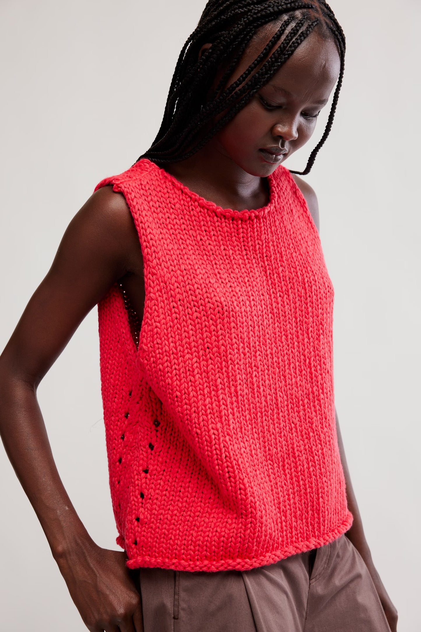 Opal Knit Tank - Sour Sweet