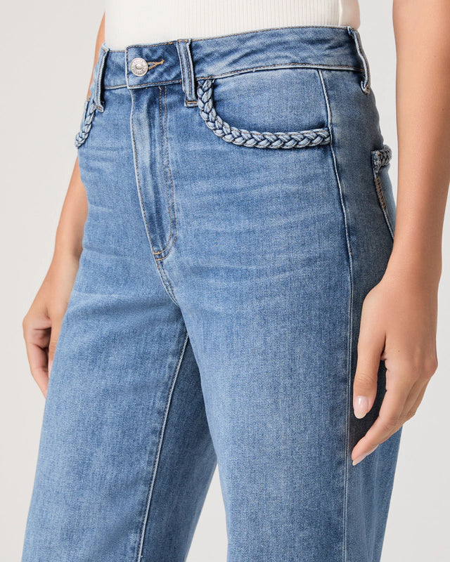Anessa 31" Wide Leg Jean - Encino