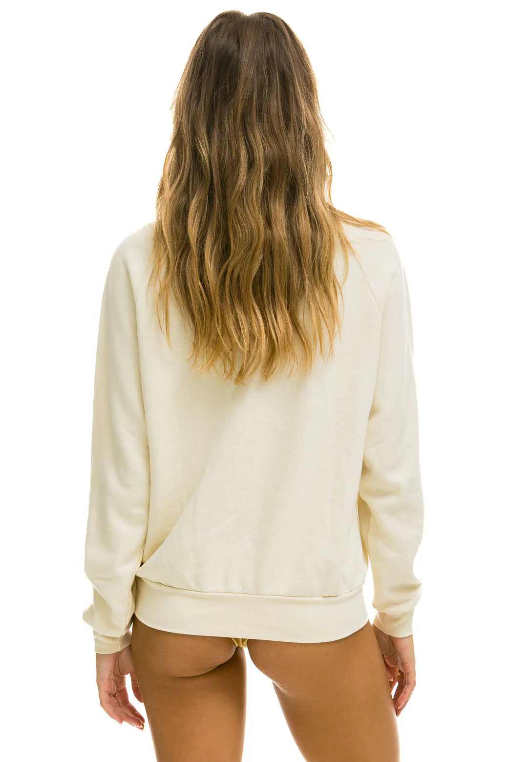 Logo Crew Sweatshirt - Vintage White
