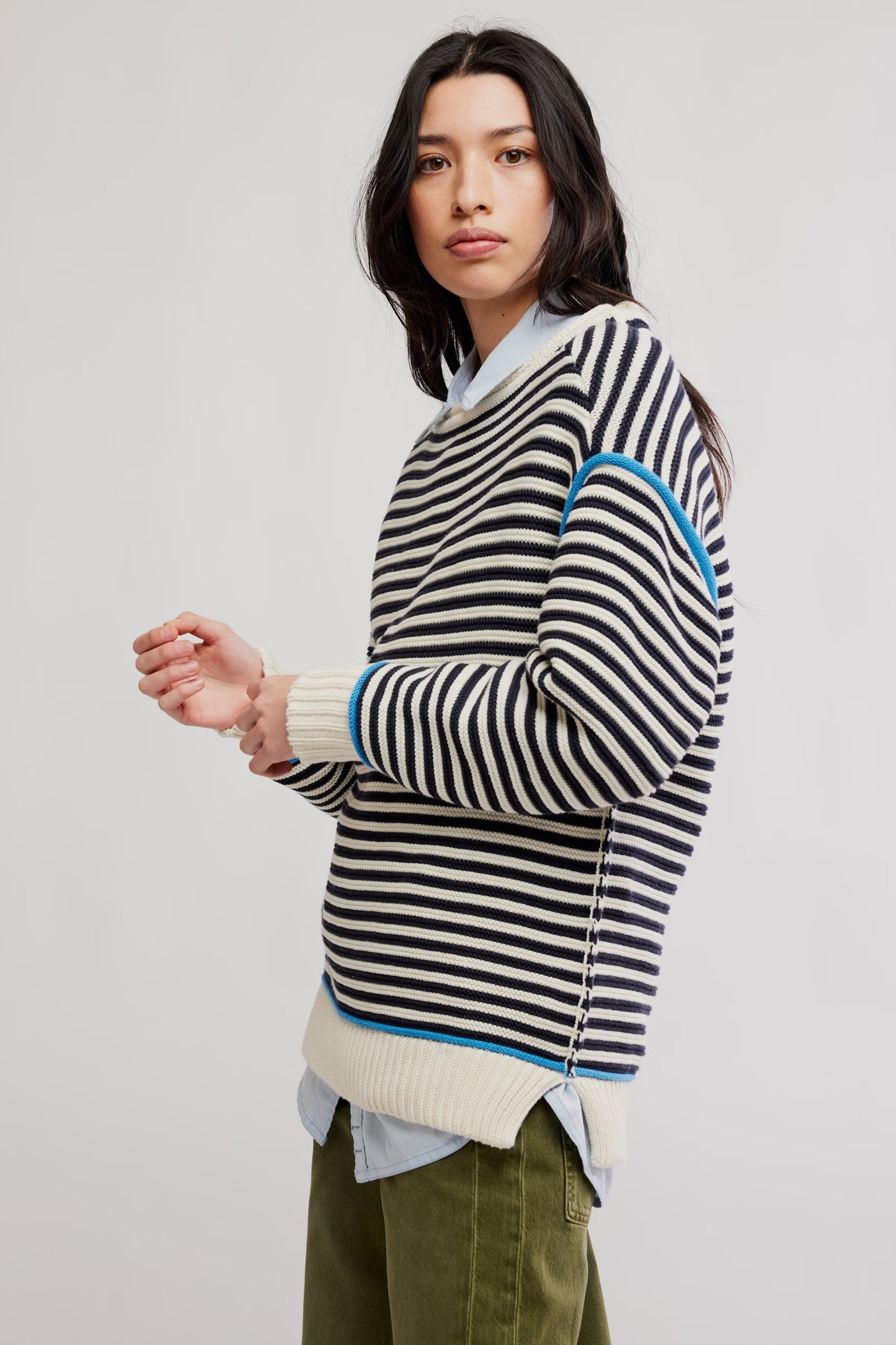 Asher Pullover - Charcoal Combo