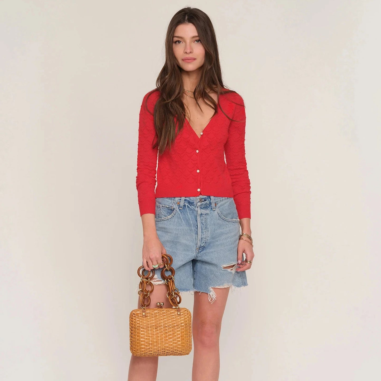 Benny Cardigan - Scarlet