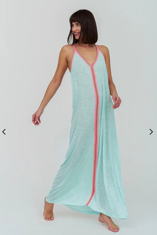 Inca Sundress - Aqua