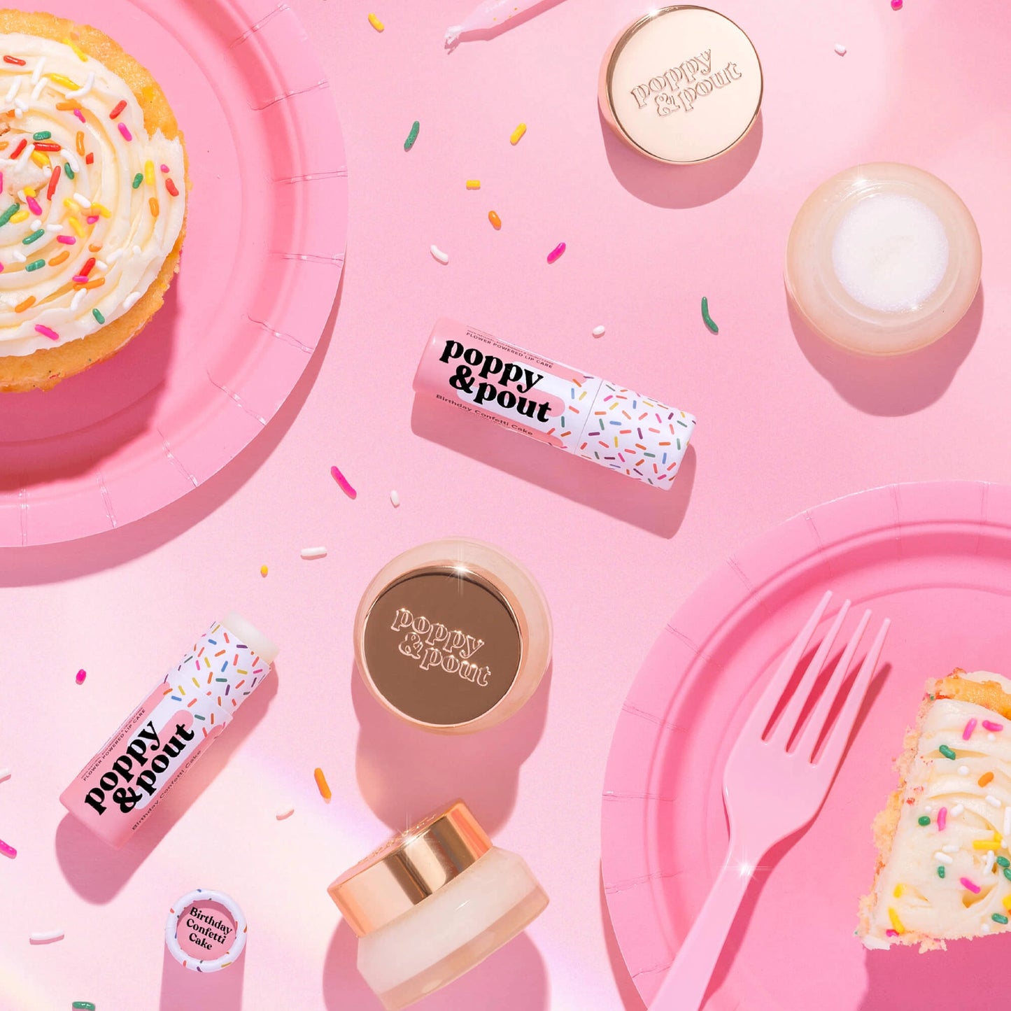 Lip Care Duo Birthday Confetti Cake