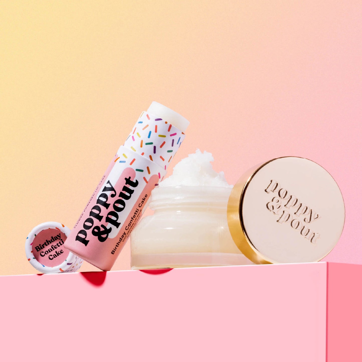 Lip Care Duo Birthday Confetti Cake