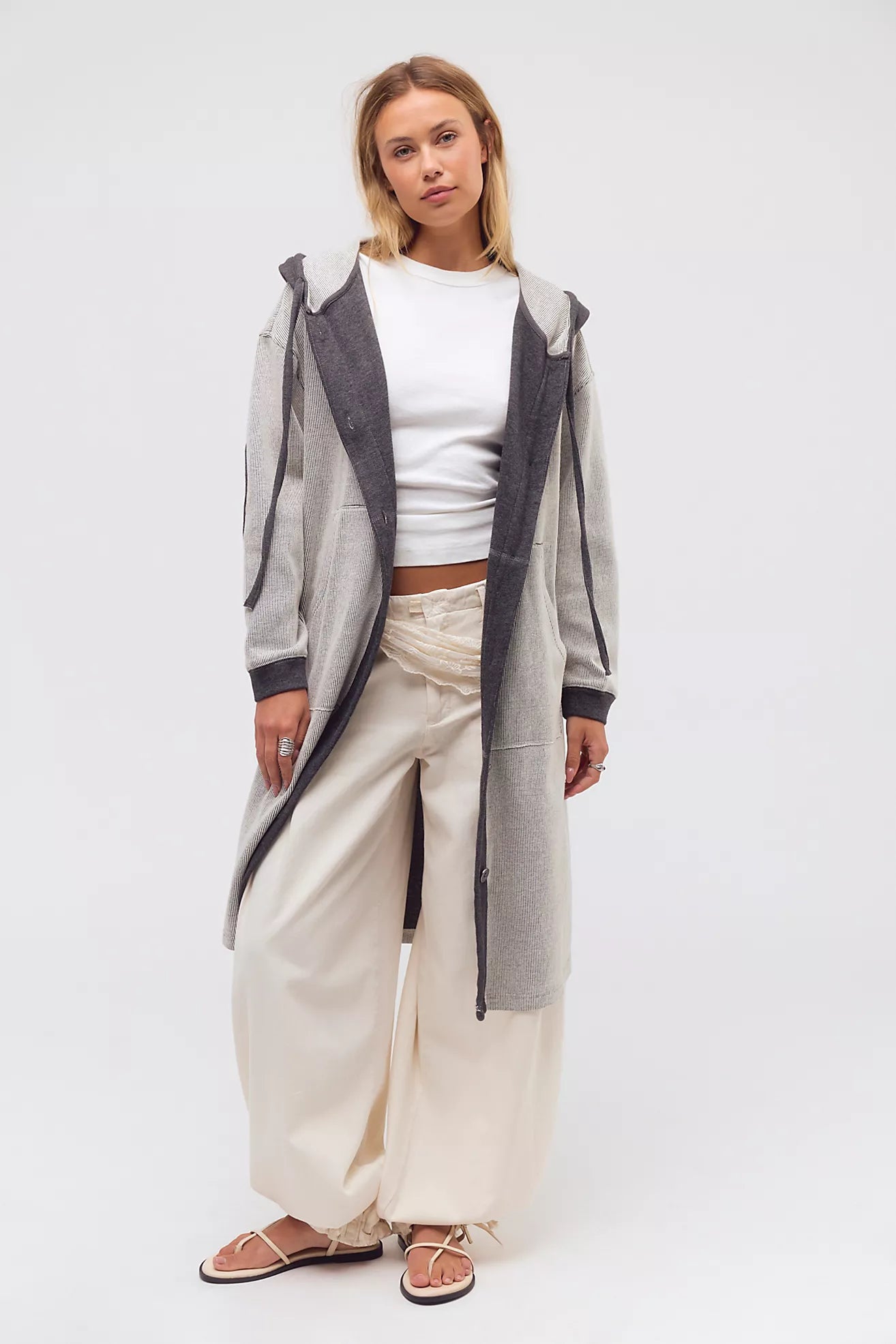 Tomorrows Cardigan - Dark Heather Grey