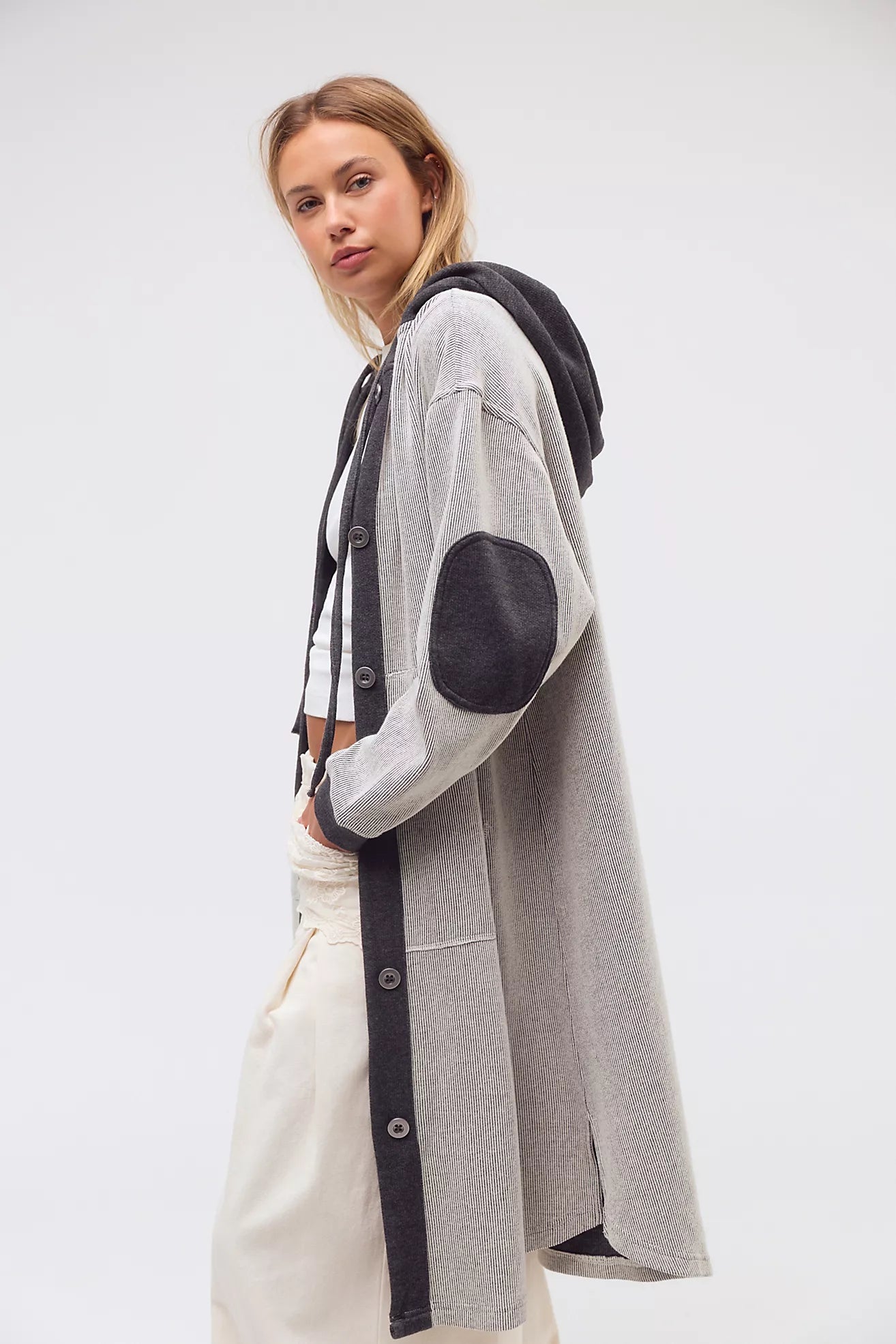 Tomorrows Cardigan - Dark Heather Grey