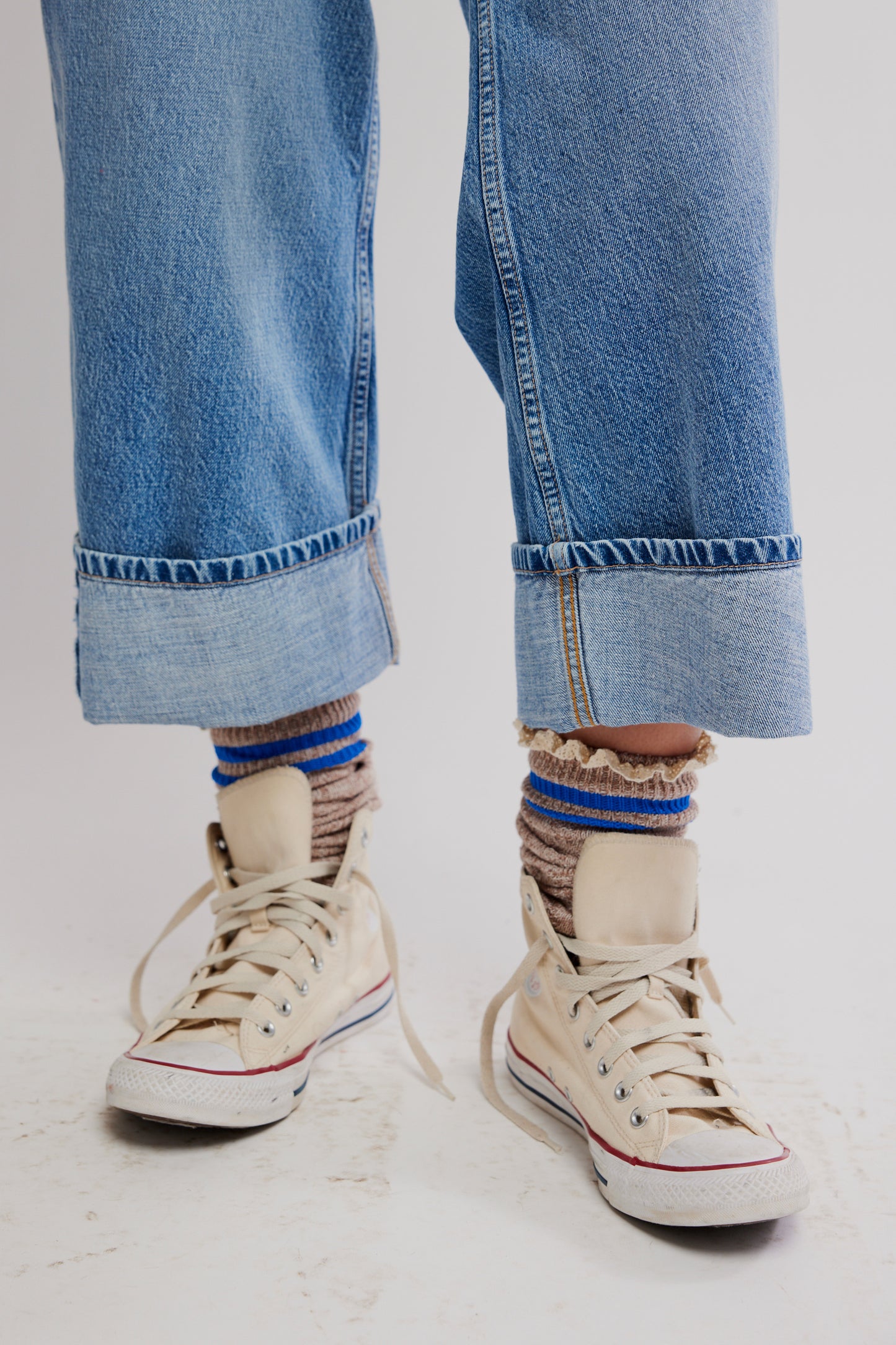 Homecoming Knee High Sock - Ivory