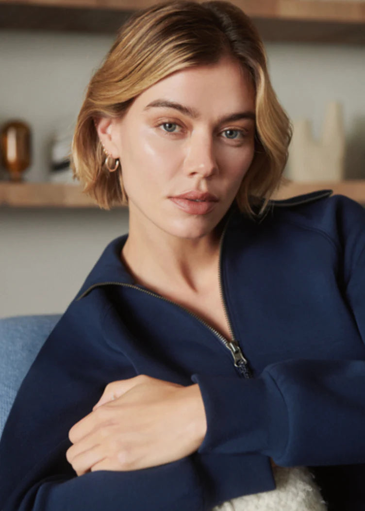 AirEssentials Half Zip - Timeless Navy