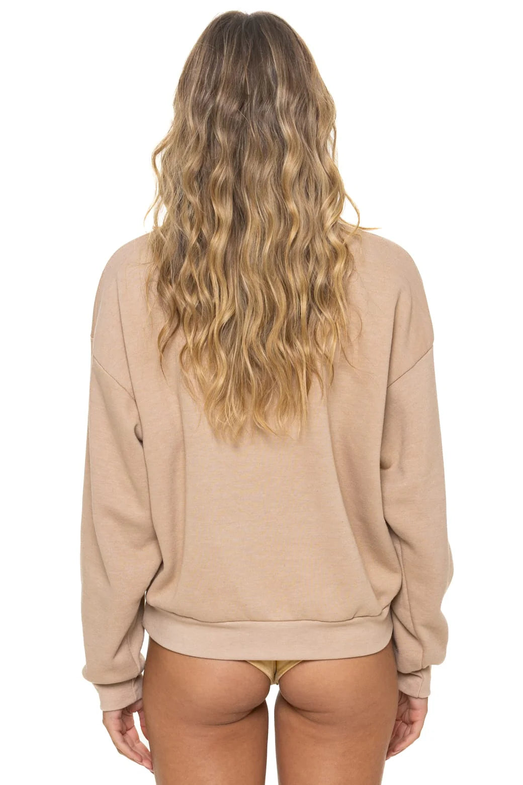 5 Stripe Pullover Relaxed - Sand