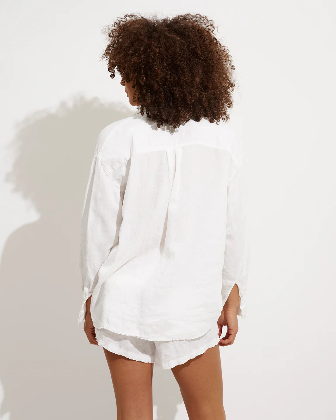 Getaway Button Down - Coconut