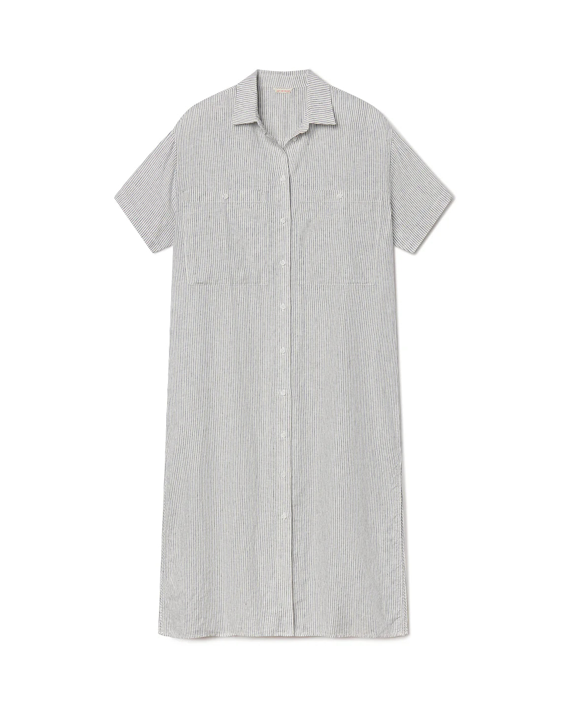 Getaway Shirt Dress - Coastal Stripe