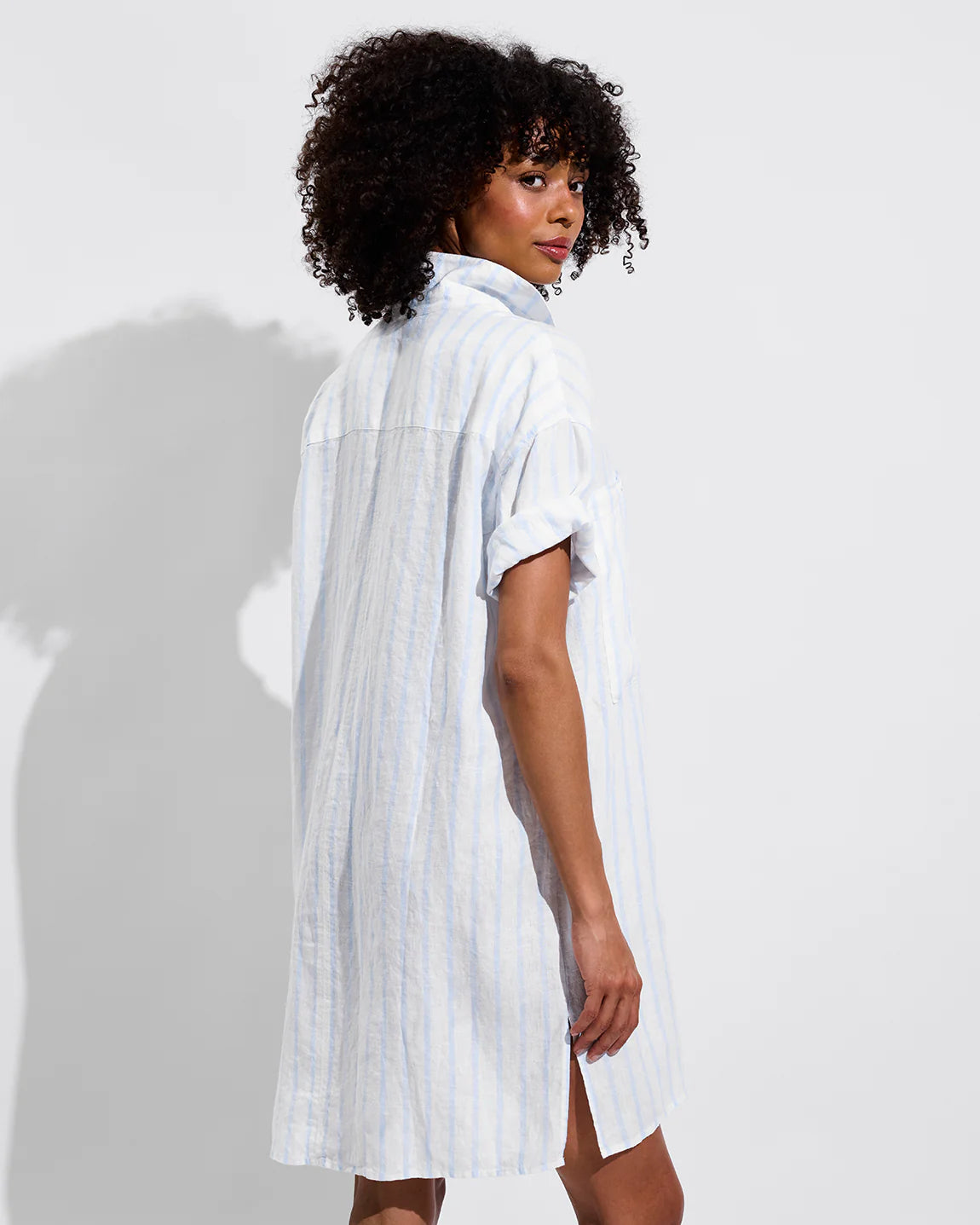 Getaway Mini Dress - Daybreak Stripe