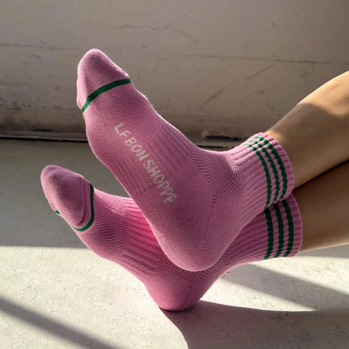 Girlfriend Socks - Rose Pink