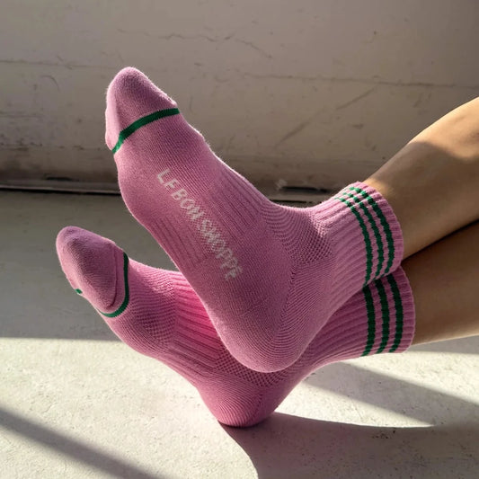 Girlfriend Socks - Rose Pink