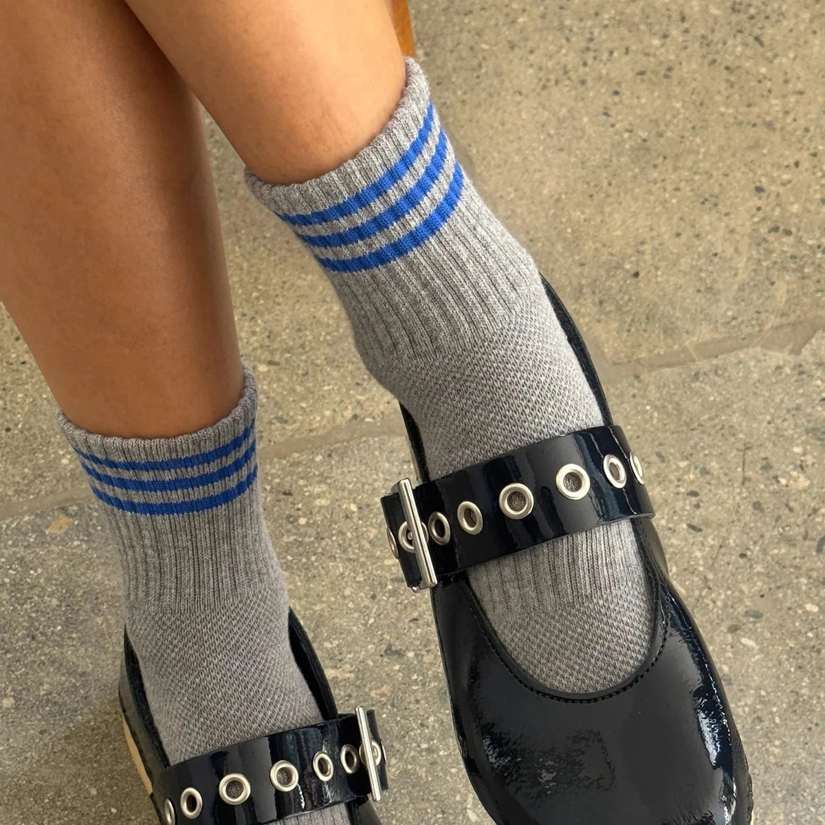 Girlfriend Socks - Grey