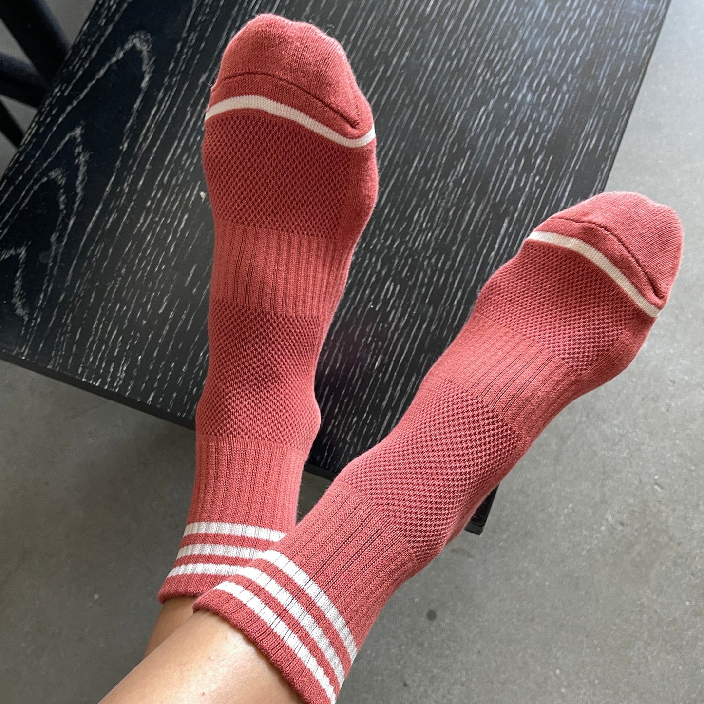 Girlfriend Socks - Terracotta