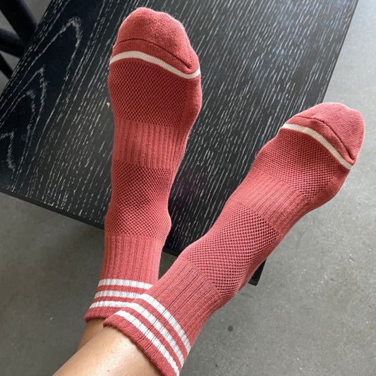 Girlfriend Socks - Terracotta