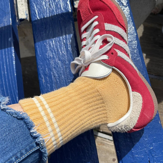Boyfriend Socks - Butter