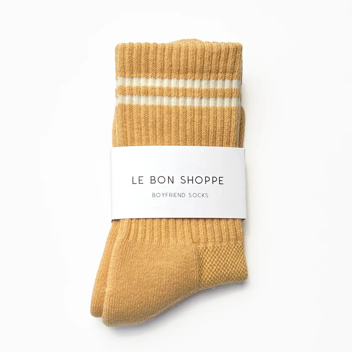 Boyfriend Socks - Butter