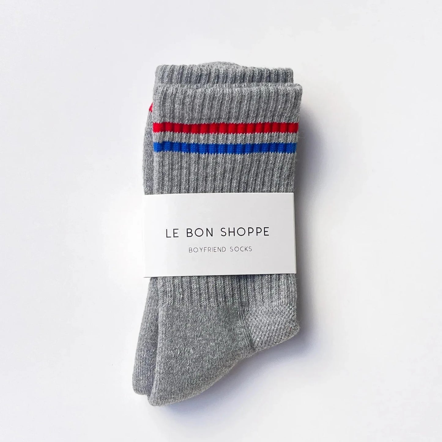 Boyfriend Socks - True Grey