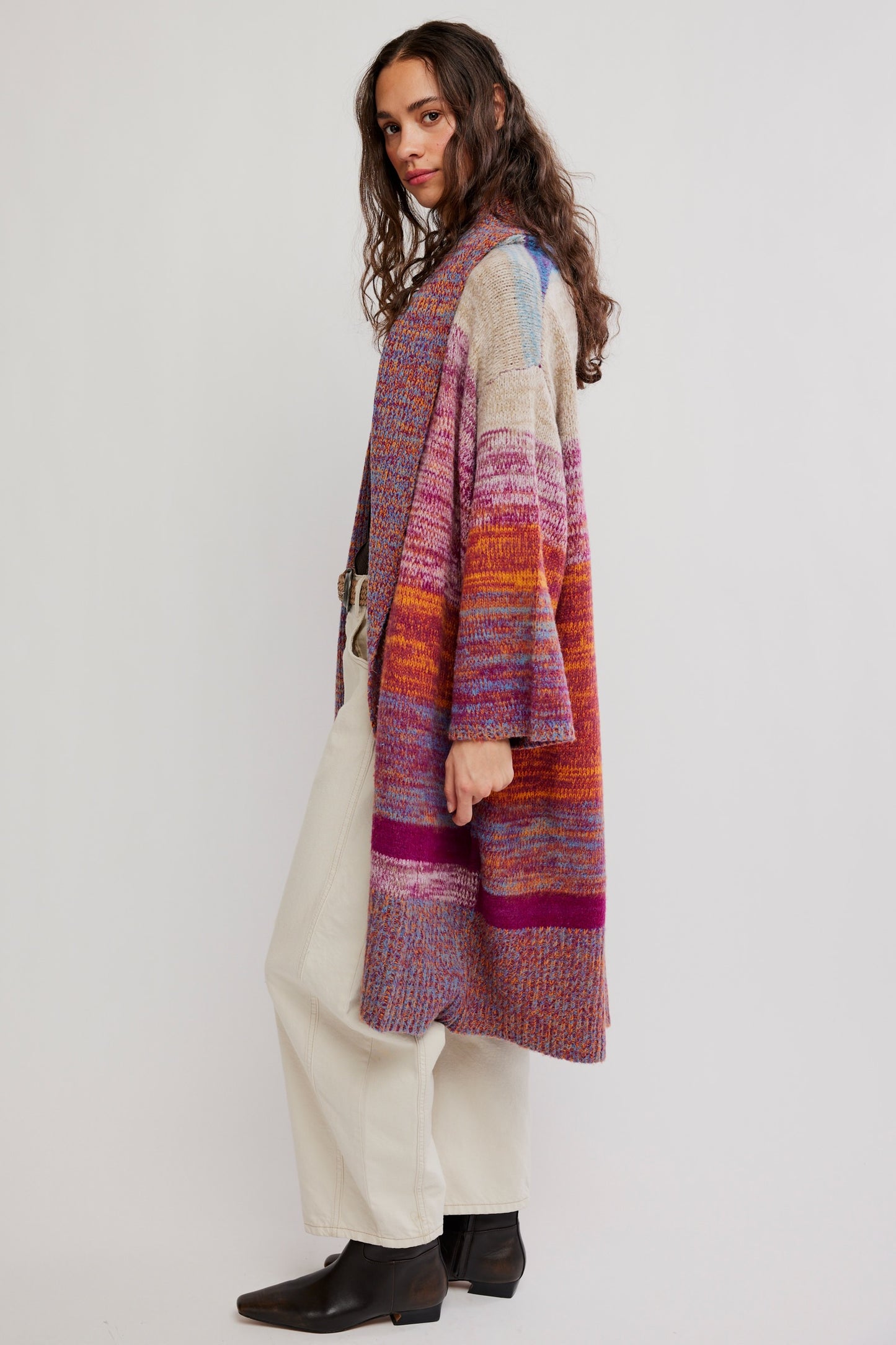 Enid Cardigan - Ocean Sunset