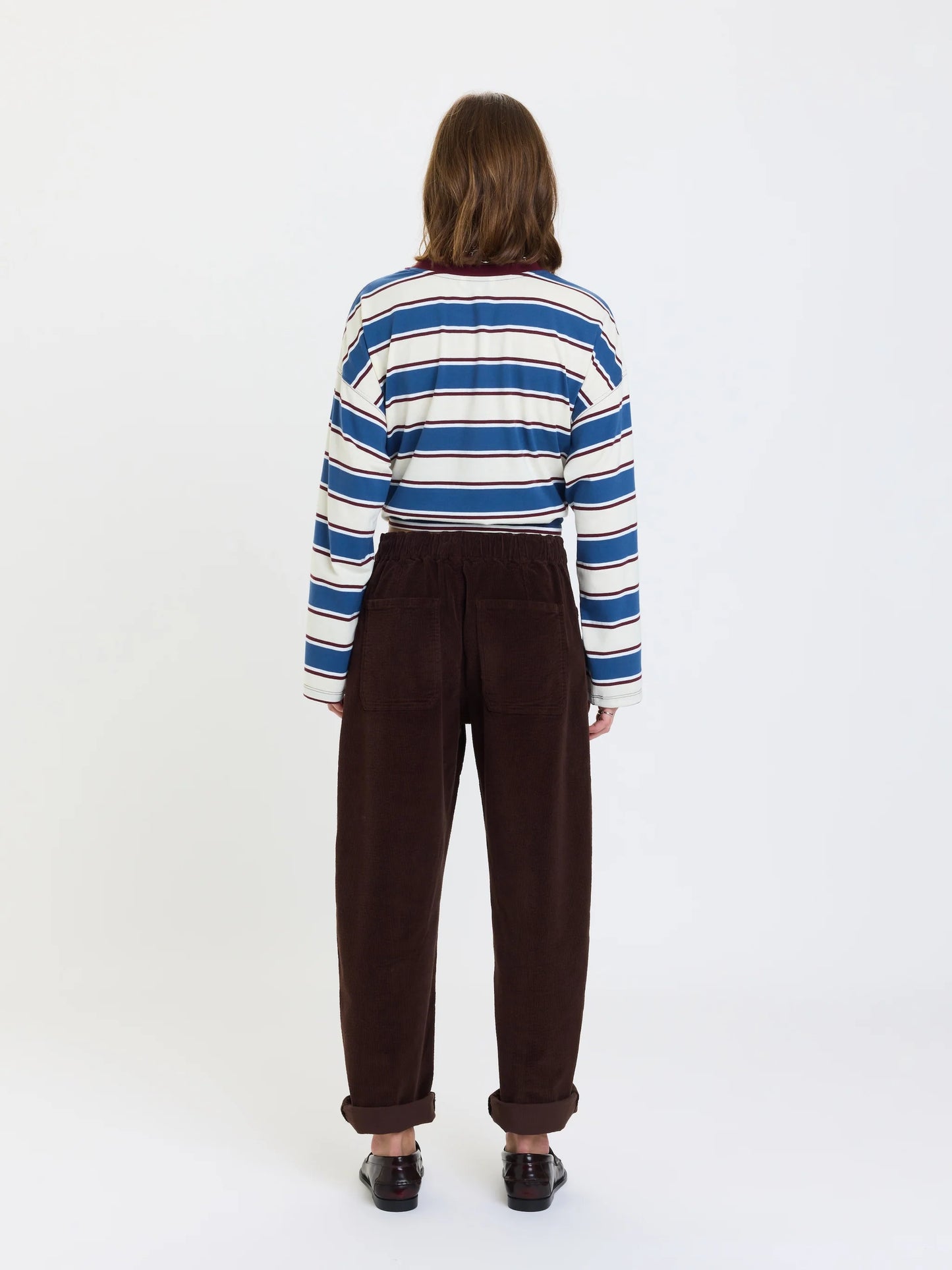 Villa Corduroy Drawstring - Chocolate