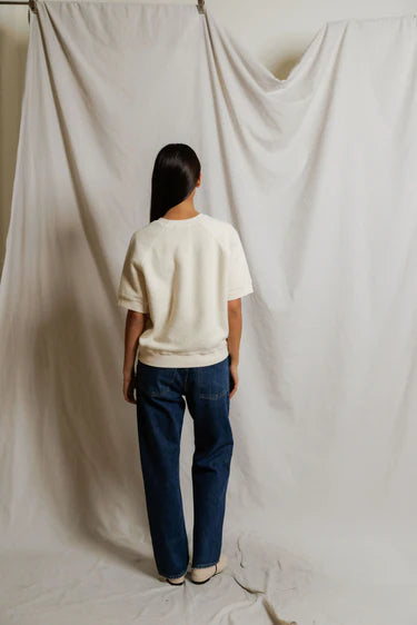 Kennedy Fleece - Bright Ivory
