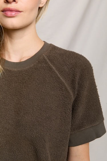 Kennedy Fleece - Dark Olive
