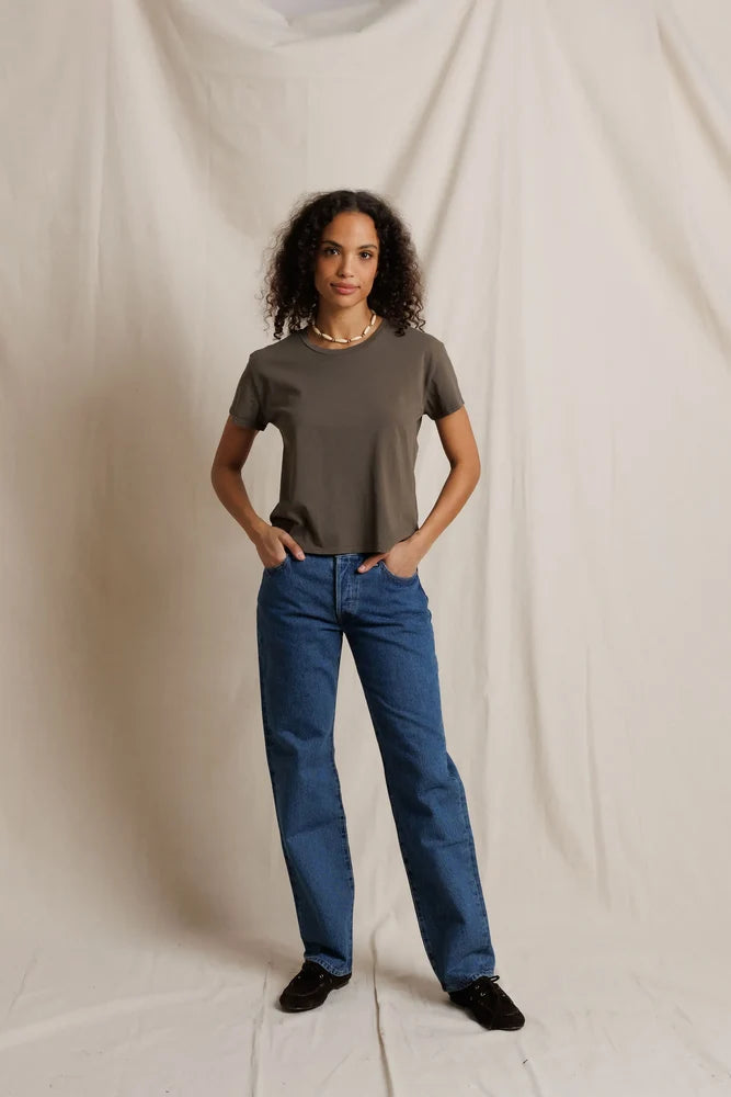 Harley Tee - Dark Olive