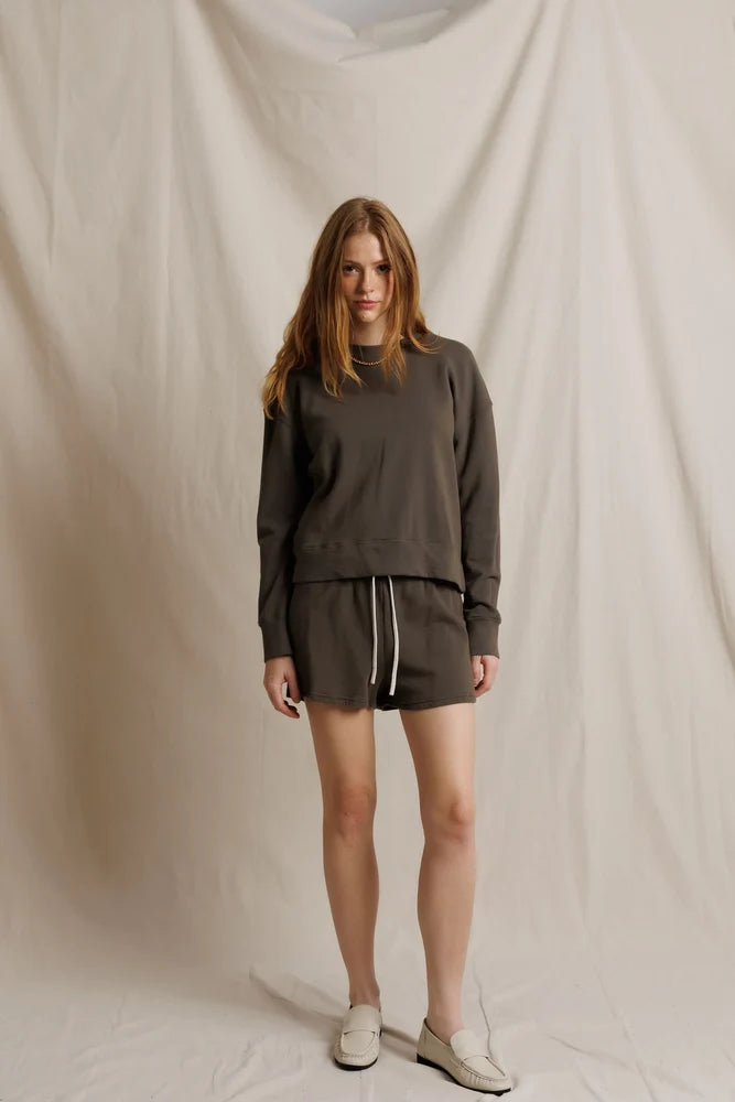 Tyler French Terry - Dark Olive