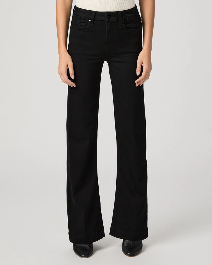 Leenah Wide Leg - Black Shadow
