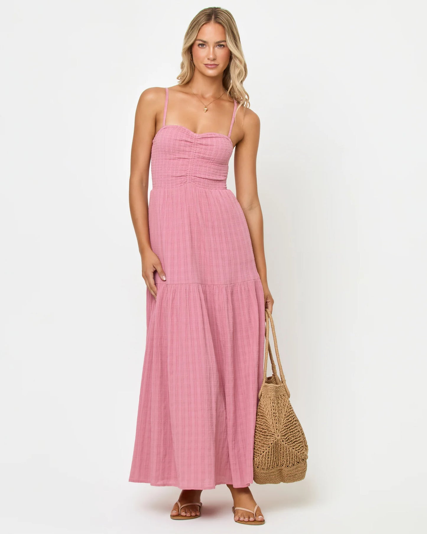 Mallorca Dress - Cherry Blossom